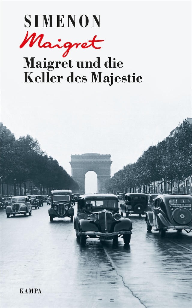 Boekomslag van Maigret und die Keller des Majestic