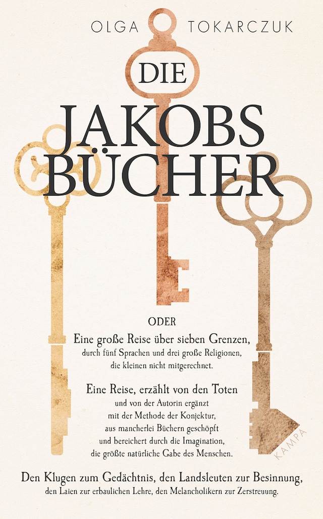 Book cover for Die Jakobsbücher