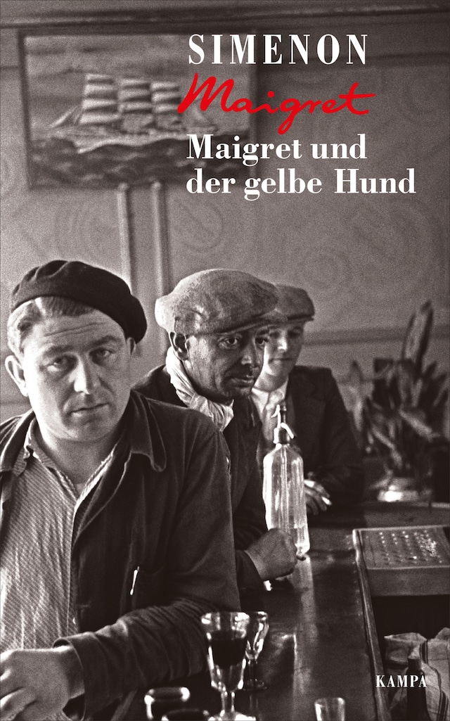 Kirjankansi teokselle Maigret und der gelbe Hund