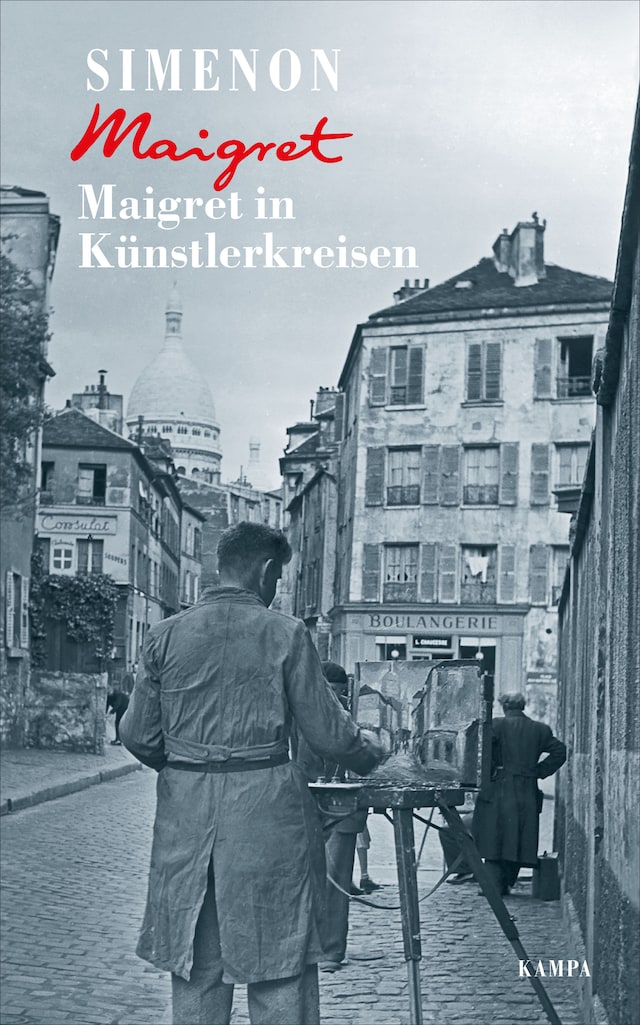 Buchcover für Maigret in Künstlerkreisen
