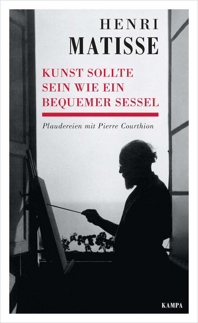 Buchcover für Kunst sollte sein wie ein bequemer Sessel