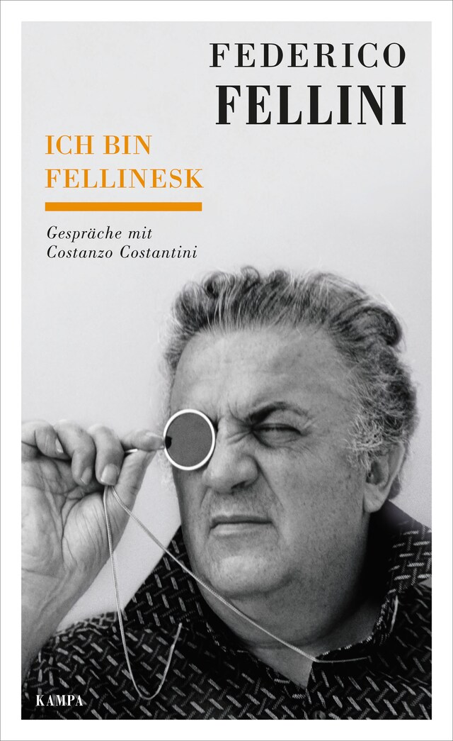 Book cover for Ich bin fellinesk