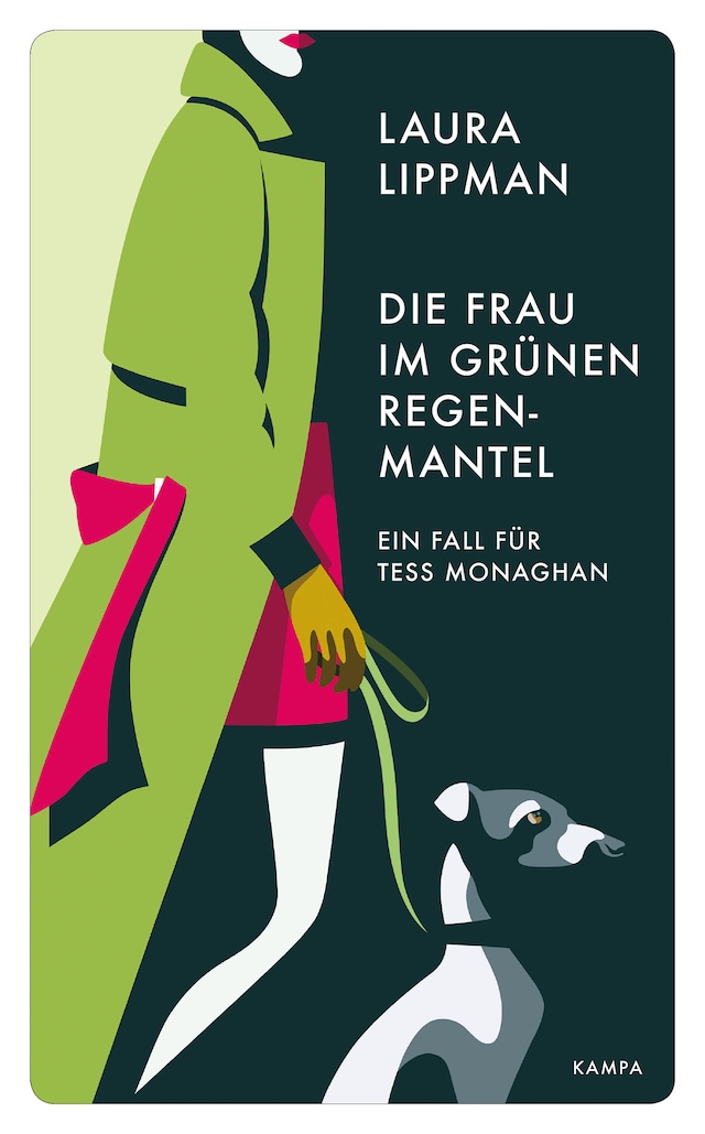 Book cover for Die Frau im grünen Regenmantel