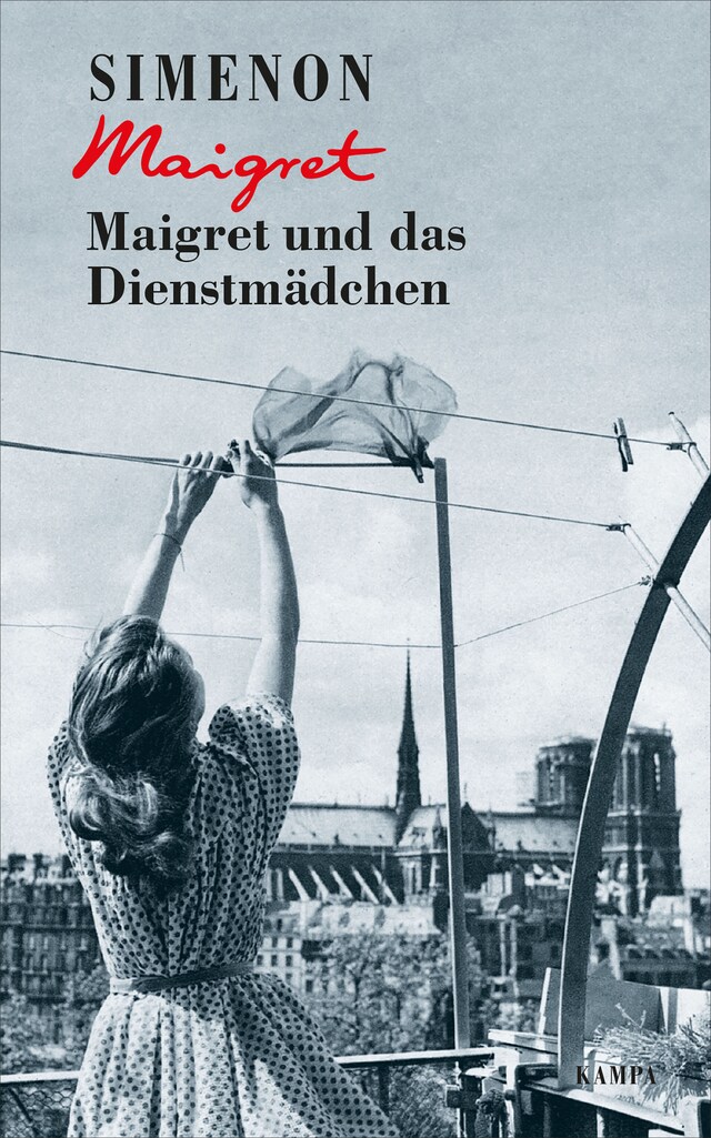 Copertina del libro per Maigret und das Dienstmädchen