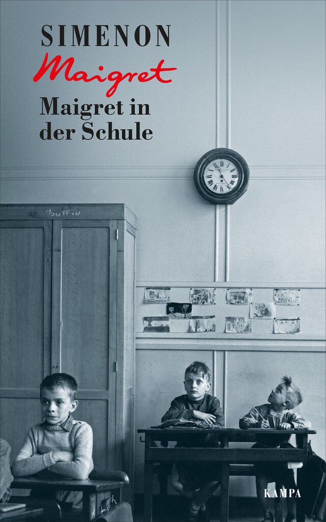 Boekomslag van Maigret in der Schule