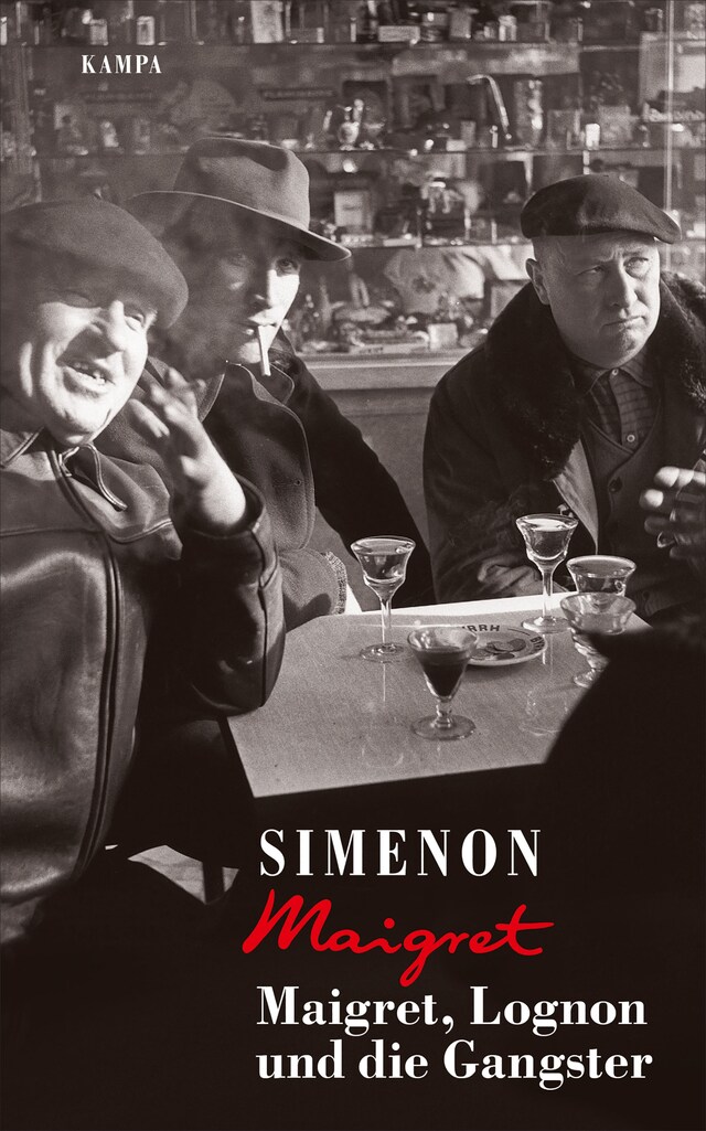 Couverture de livre pour Maigret, Lognon und die Gangster