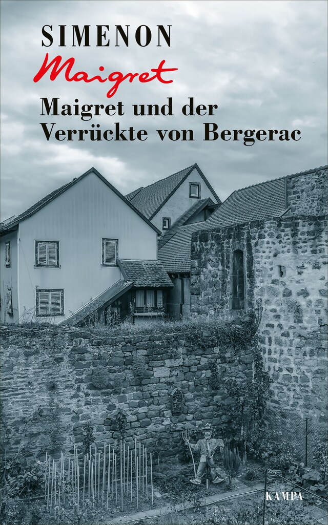 Copertina del libro per Maigret und der Verrückte von Bergerac