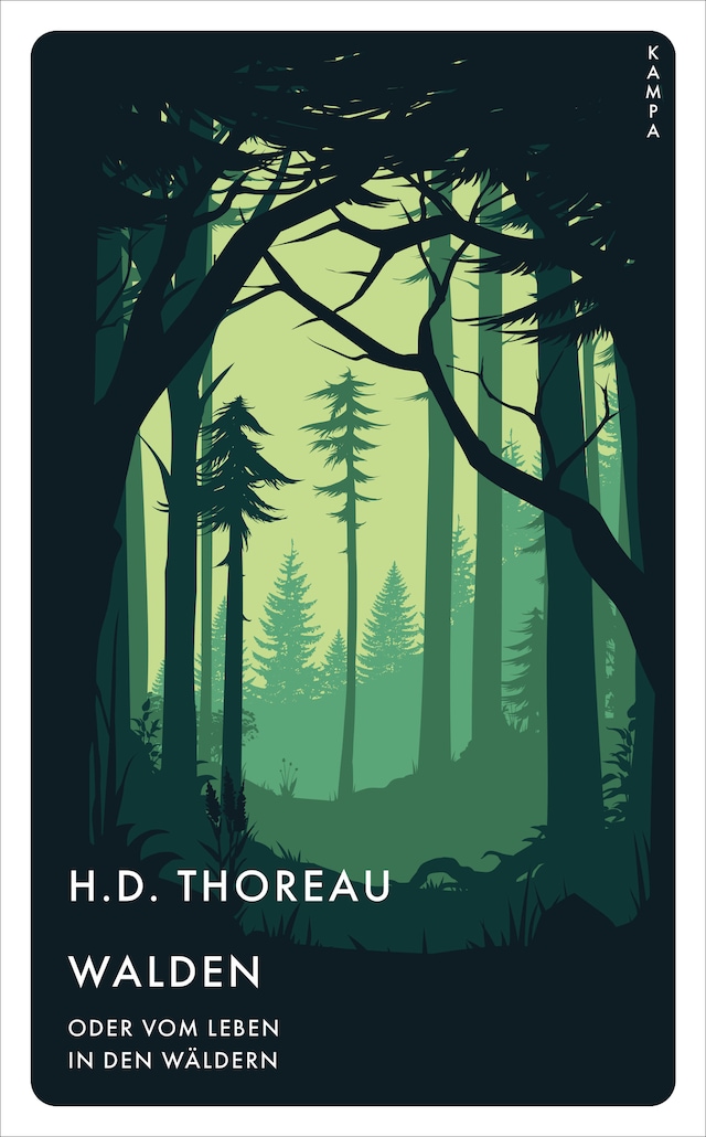 Book cover for Walden oder vom Leben in den Wäldern