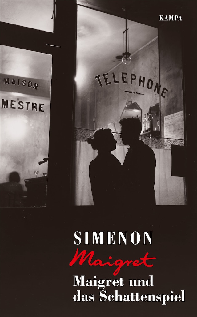 Portada de libro para Maigret und das Schattenspiel