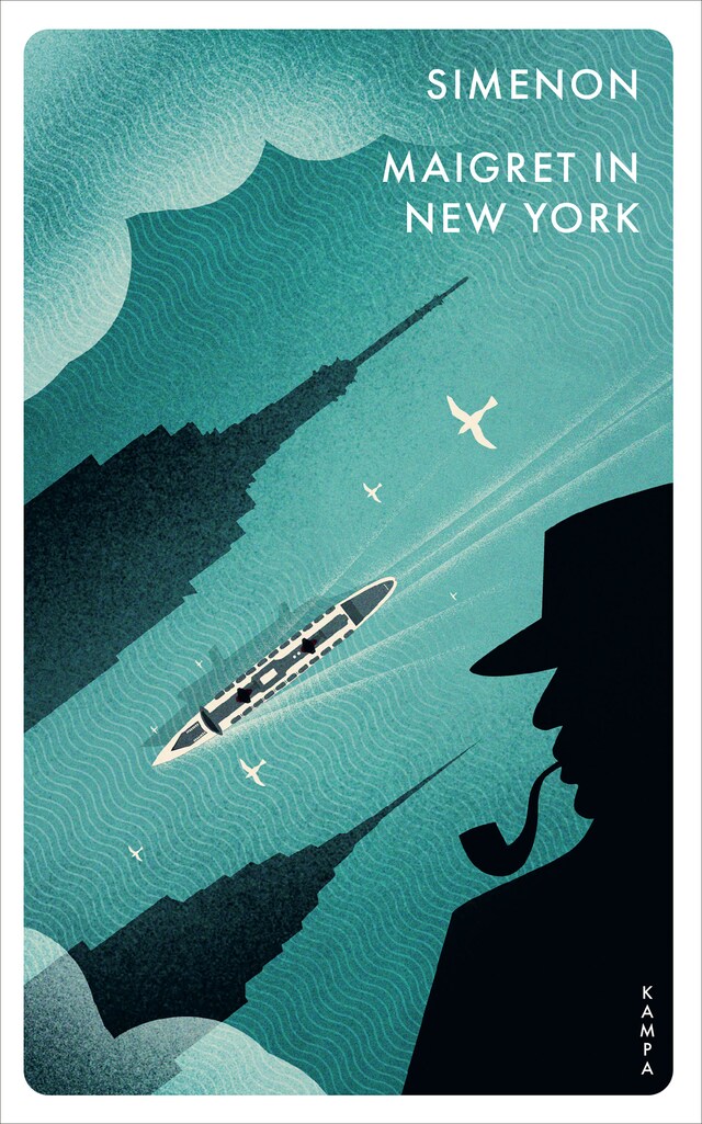 Okładka książki dla Maigret in New York