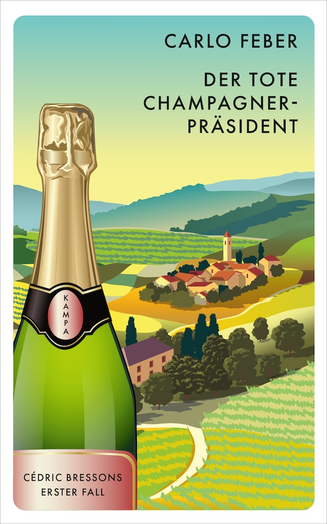 Buchcover für Der tote Champagner-Präsident