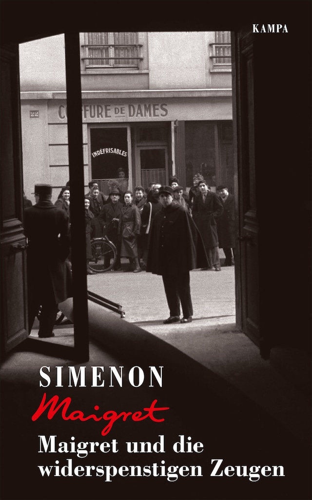 Copertina del libro per Maigret und die widerspenstigen Zeugen