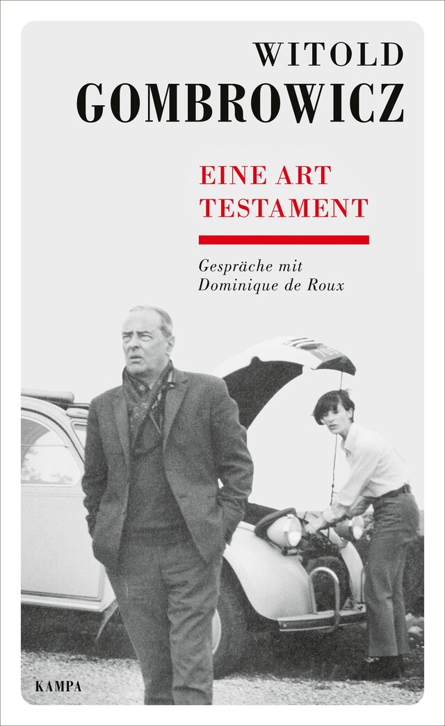 Bokomslag för Eine Art Testament