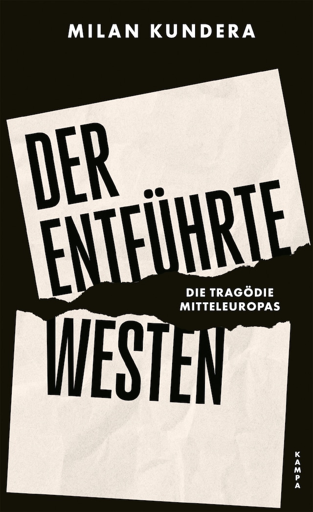 Kirjankansi teokselle Der entführte Westen