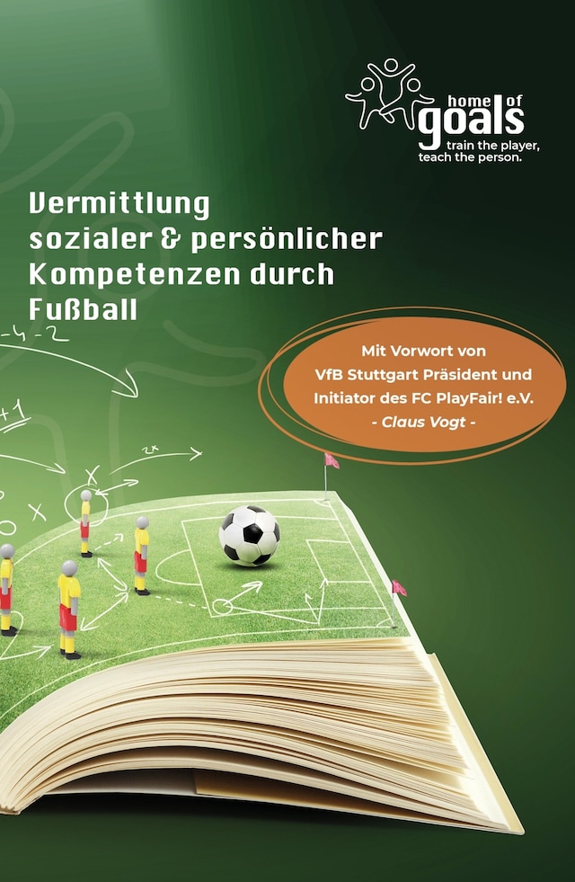 Buchcover für Vermittlung sozialer und persönlicher Kompetenzen durch Fußball