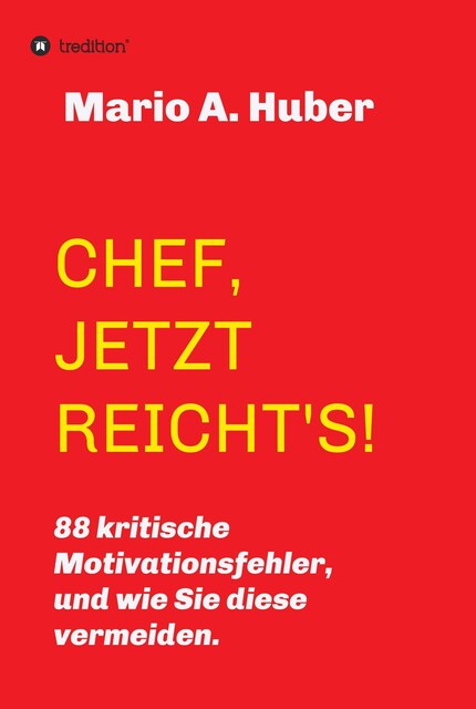 CHEF, JETZT REICHT'S! bookCoverFor