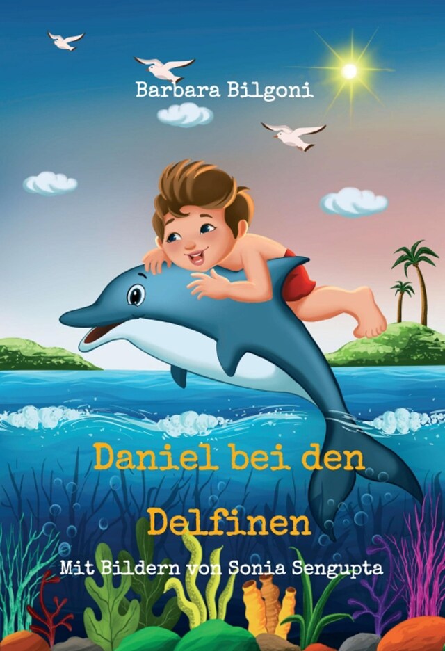 Kirjankansi teokselle Daniel bei den Delfinen