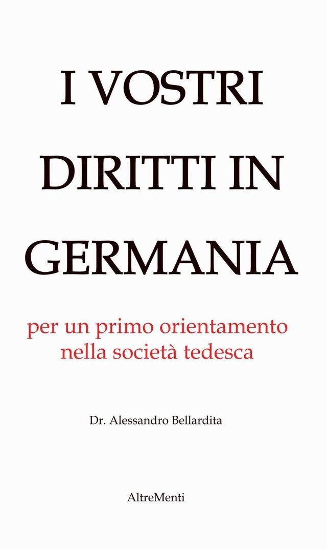 Boekomslag van I Vostri diritti in Germania