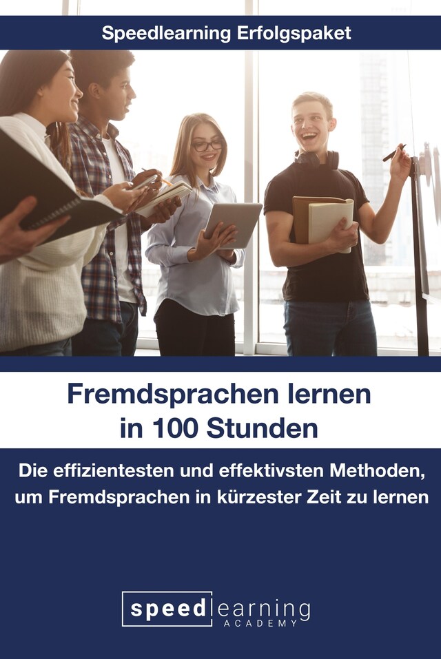 Buchcover für Fremdsprachen lernen in 100 Stunden