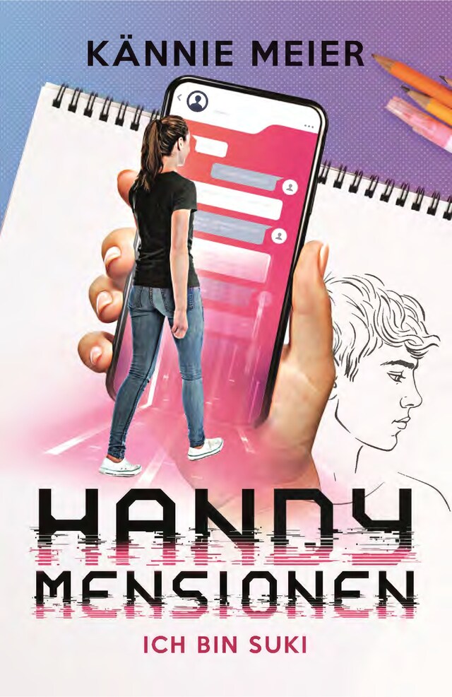 Buchcover für Handymensionen