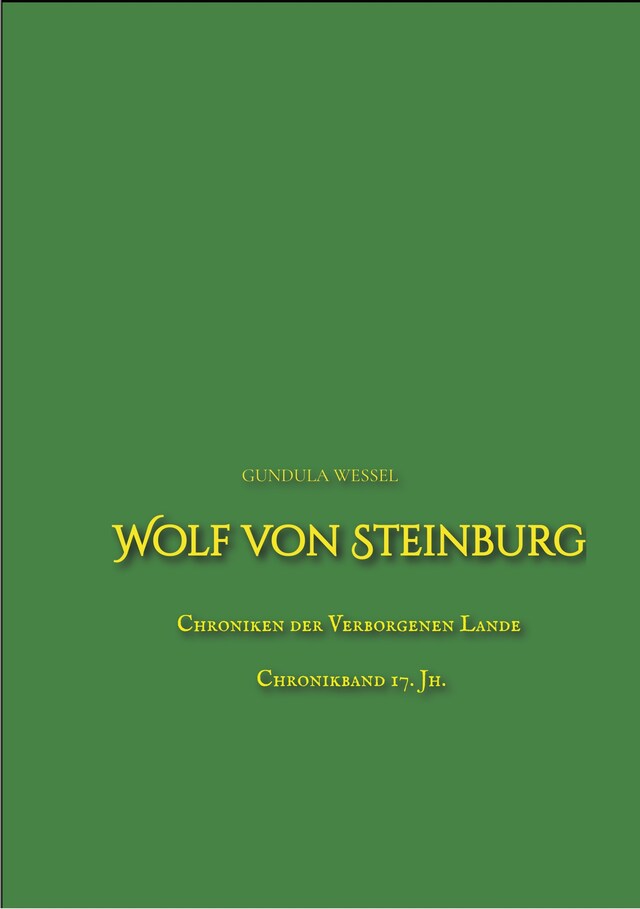 Okładka książki dla Wolf von Steinburg