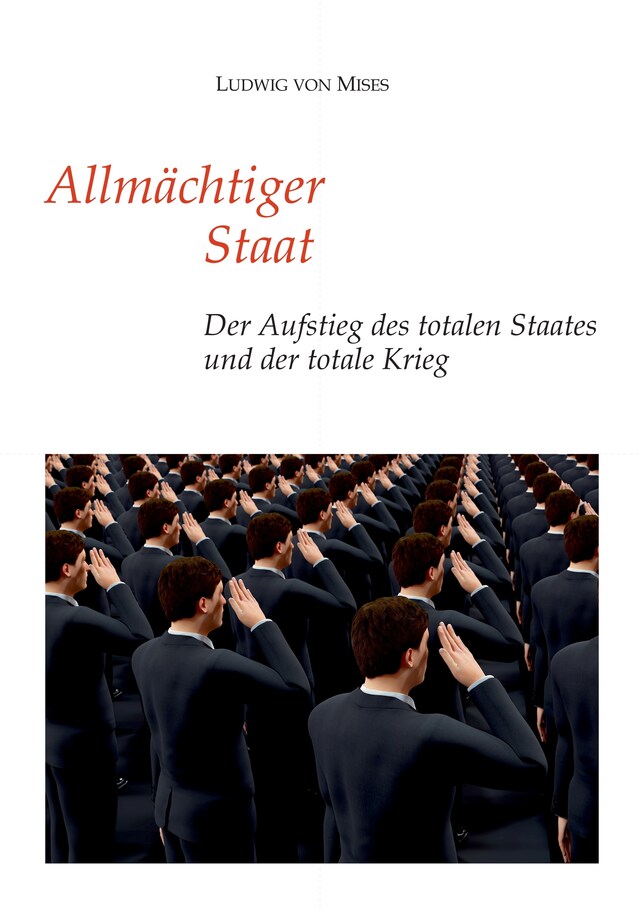 Copertina del libro per Allmächtiger Staat