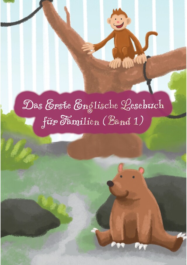 Buchcover für Das Erste Englische Lesebuch für Familien (farbig illustrierte Ausgabe, Band 1)