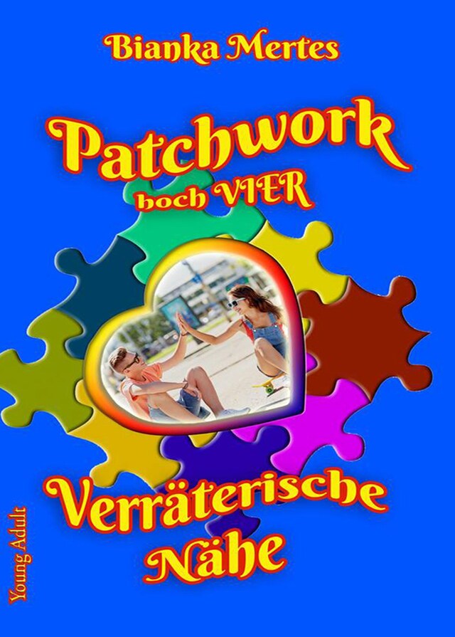 Book cover for Patchwork hoch Vier