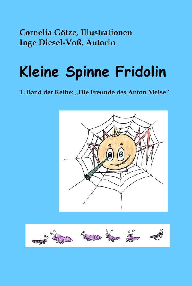 Bogomslag for Kleine Spinne Fridolin