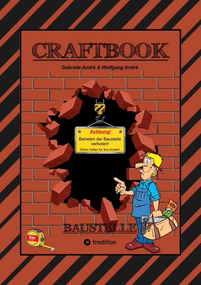 Okładka książki dla CRAFTBOOK - SPECIAL EDITION 140 BLATT - TOLLE MOTIVE - BAUFAHRZEUGE - BASTLE DEINE STADT - RÄTSEL - AUFGABEN - HÄUSER