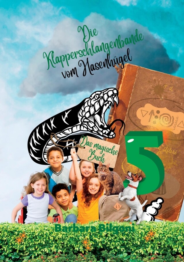 Buchcover für Die Klapperschlangenbande vom Hasenhügel 5