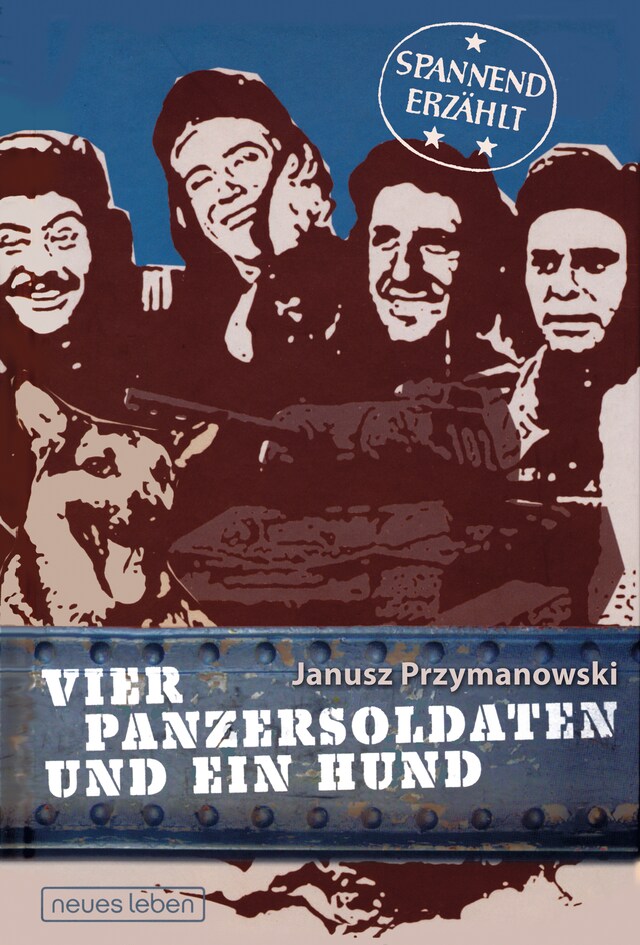 Book cover for Vier Panzersoldaten und ein Hund