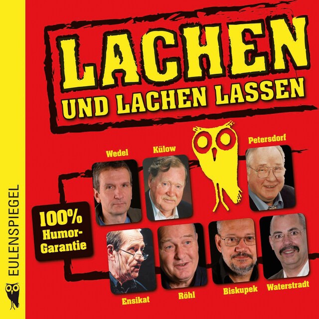 Kirjankansi teokselle Lachen und lachen lassen