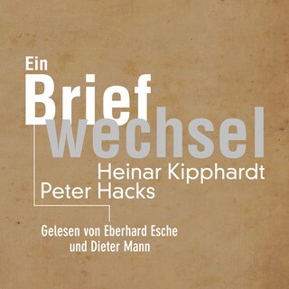 Ein Briefwechsel als Hörbuch
