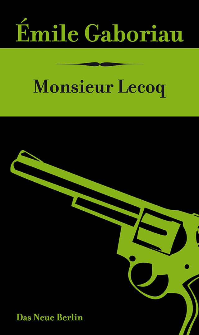 Book cover for Monsieur Lecoq