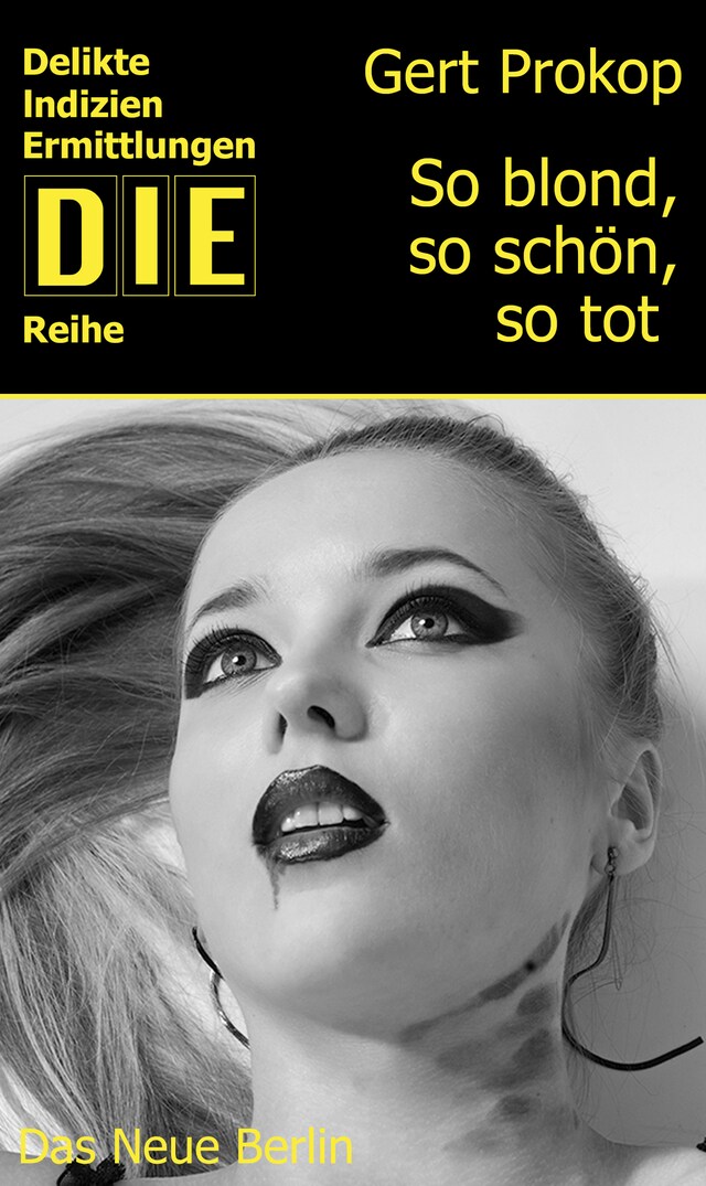 Book cover for So blond, so schön, so tot