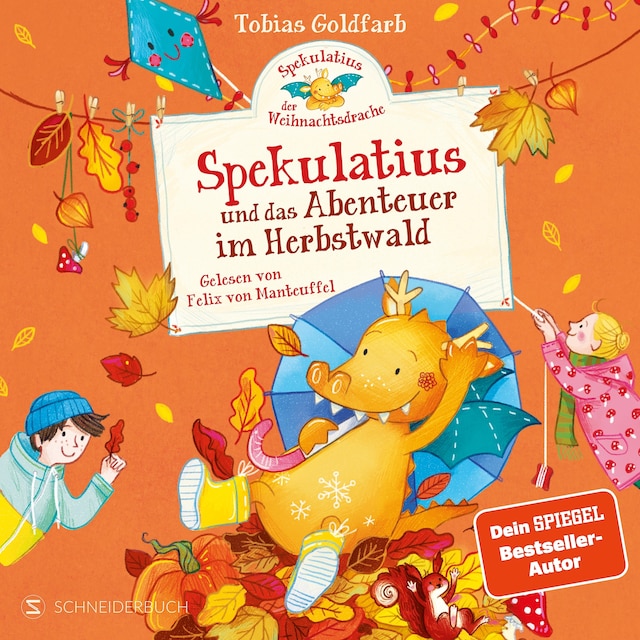 Bokomslag för Spekulatius, der Weihnachtsdrache. Spekulatius und das Abenteuer im Herbstwald