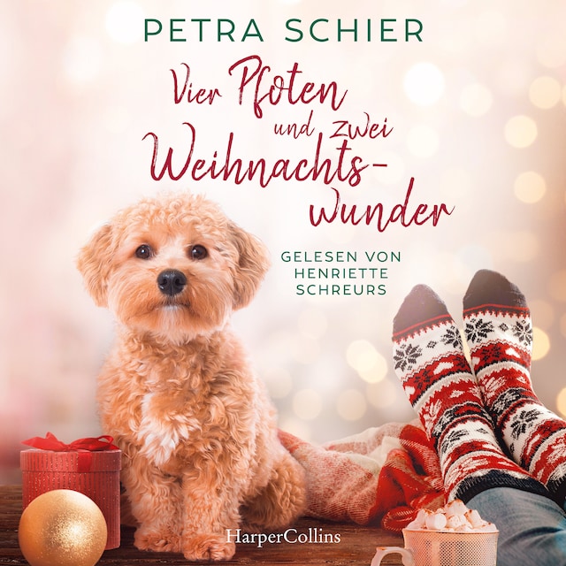 Book cover for Vier Pfoten und zwei Weihnachtswunder