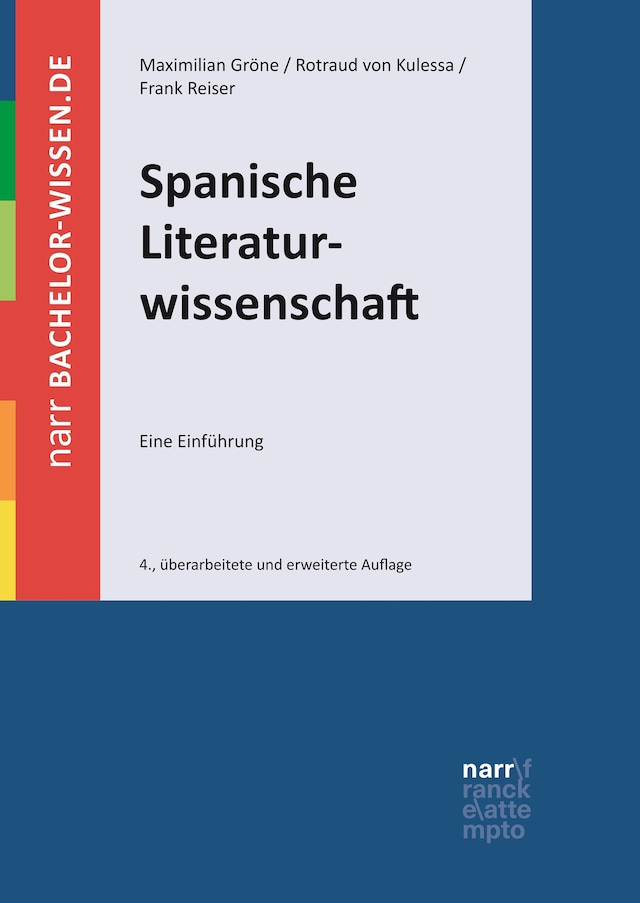 Buchcover für Spanische Literaturwissenschaft