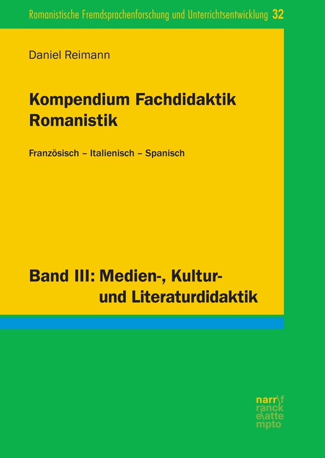 Kirjankansi teokselle Kompendium Fachdidaktik Romanistik. Französisch – Italienisch – Spanisch