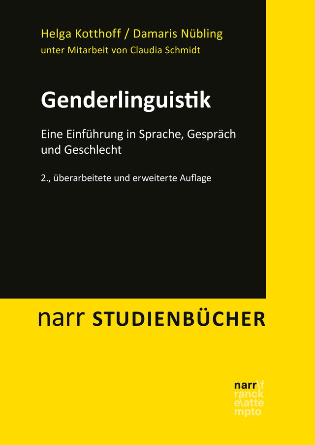 Book cover for Genderlinguistik