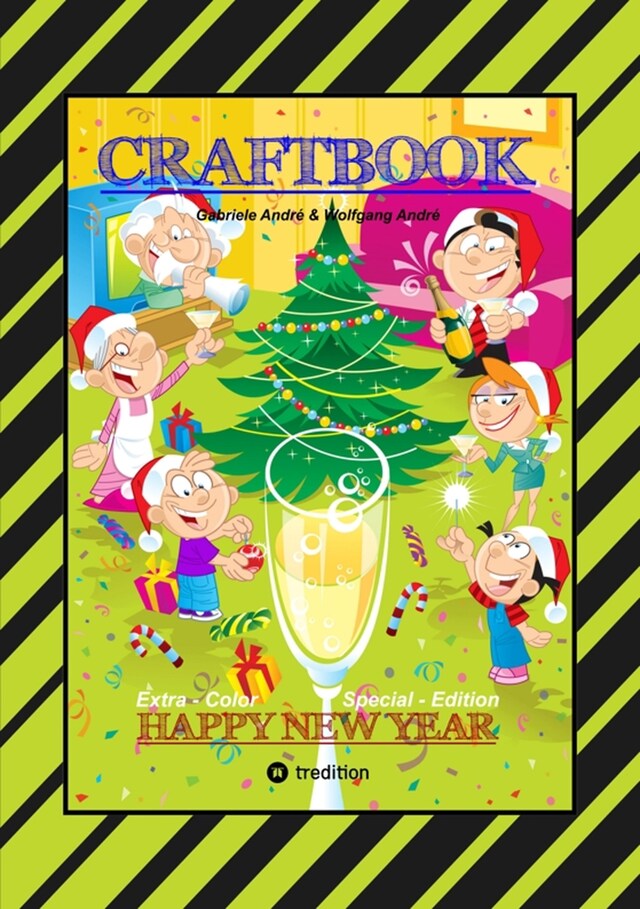 Buchcover für CRAFTBOOK - JUBILÄUMSAUSGABE - WEIHNACHTEN - WINTERSPORT MIT MINI & MANI - SILVESTER - KNIFFELIGE RÄTSEL - SPIEL