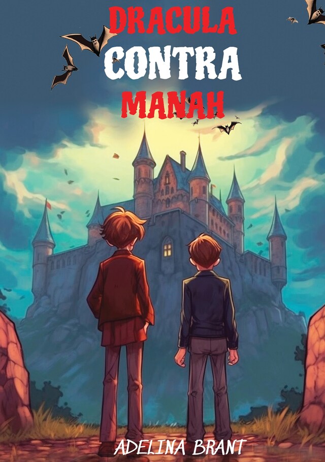 Lerne Englisch mit Dracula Contra Manah Book cover for Lerne Englisch mit Dracula Contra Manah