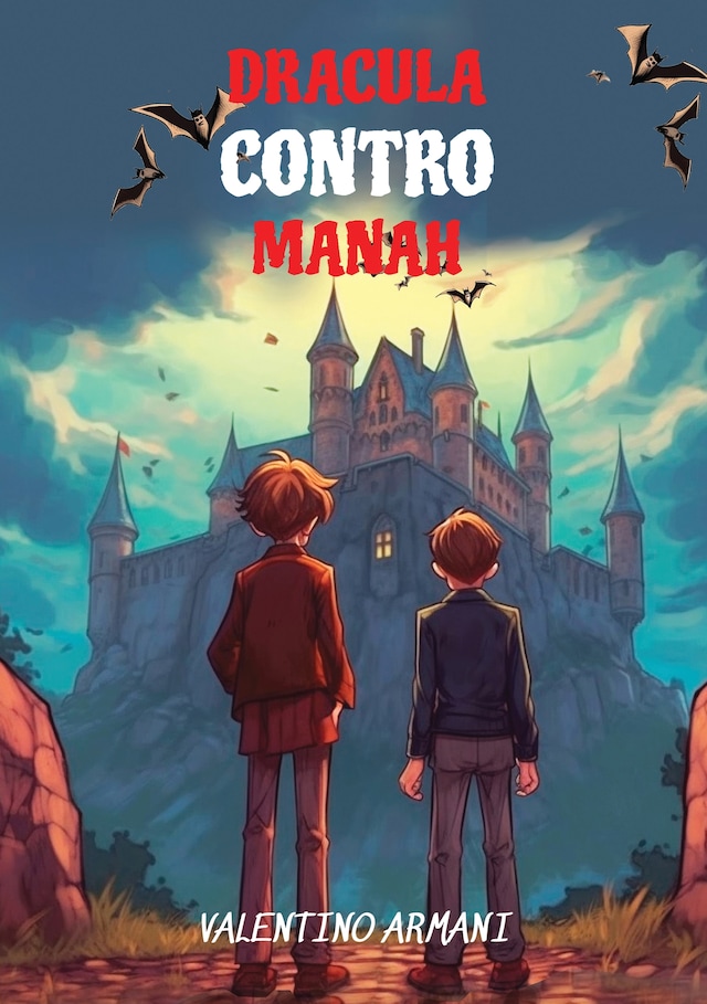 Buchcover für Lerne Italienisch mit Dracula Contro Manah