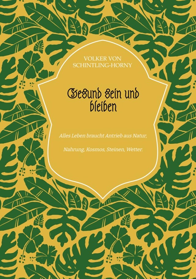 Book cover for Gesund sein und bleiben