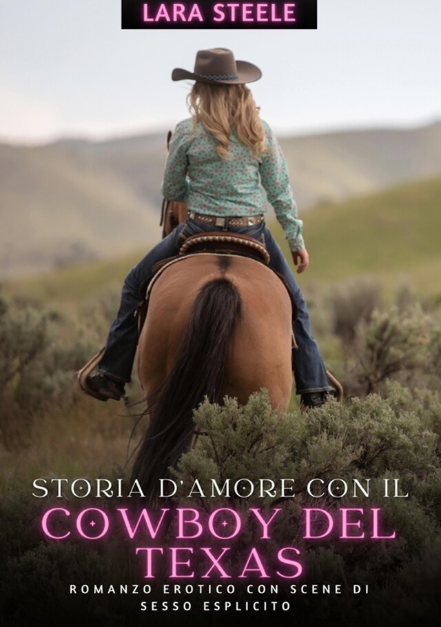 Book cover for Storia d'Amore con il Cowboy del Texas