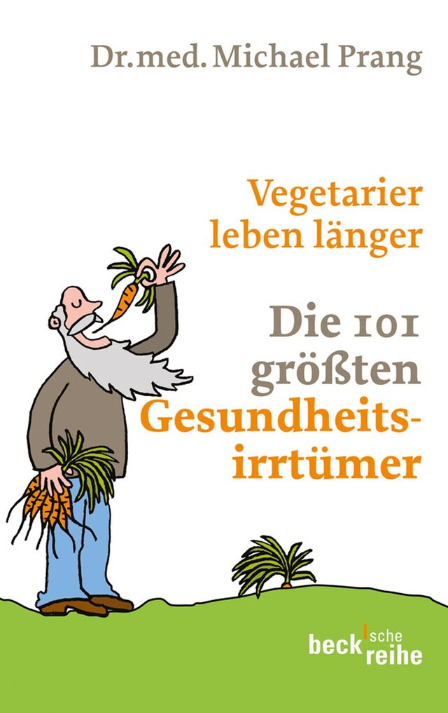 Buchcover für Vegetarier leben länger
