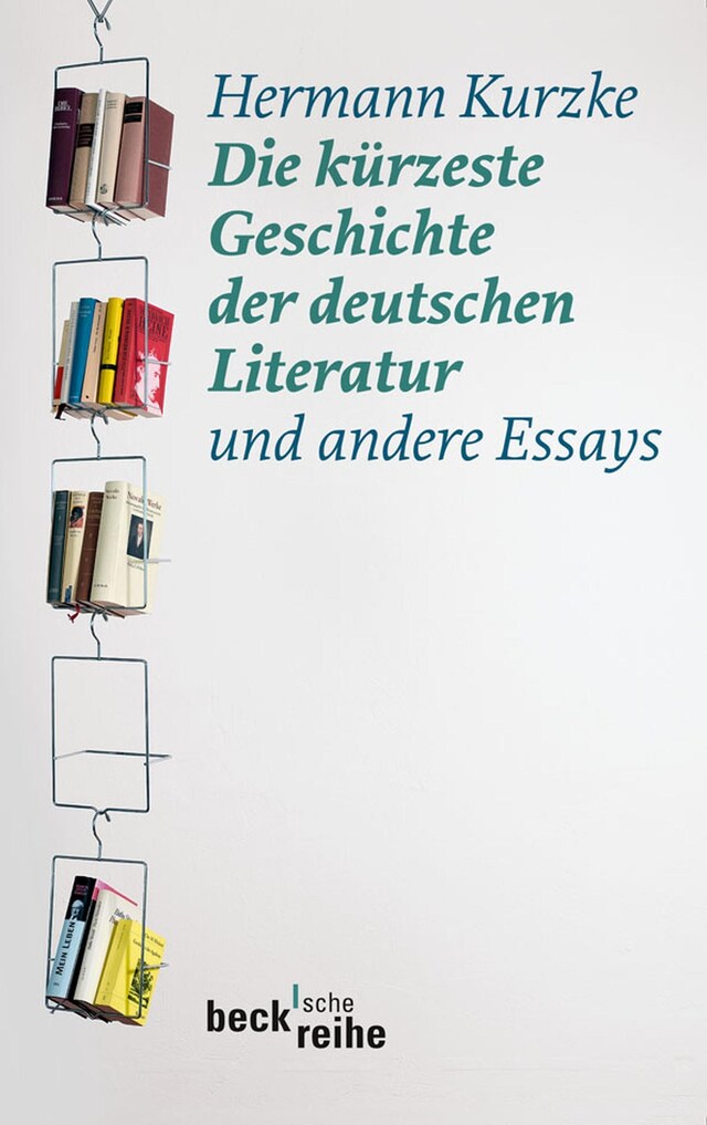 Couverture de livre pour Die kürzeste Geschichte der deutschen Literatur