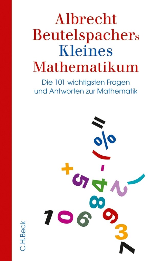 Okładka książki dla Albrecht Beutelspachers Kleines Mathematikum