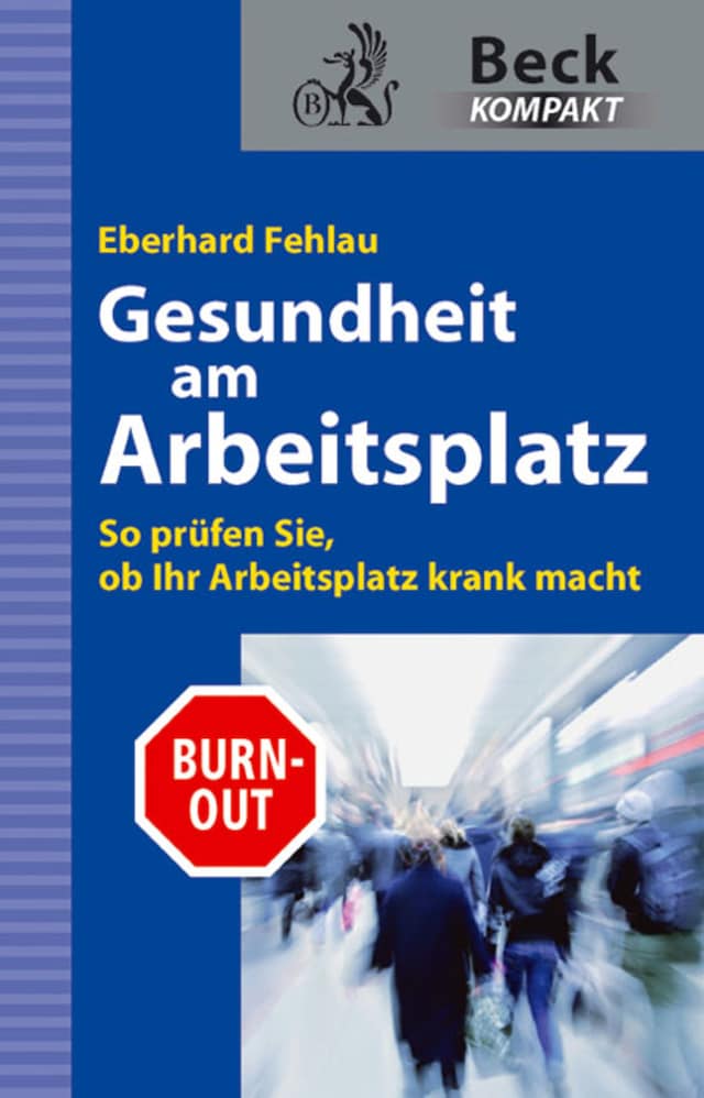 Book cover for Gesundheit am Arbeitsplatz